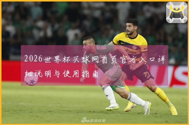 2026世界杯买球网首页官方入口详细说明与使用指南
